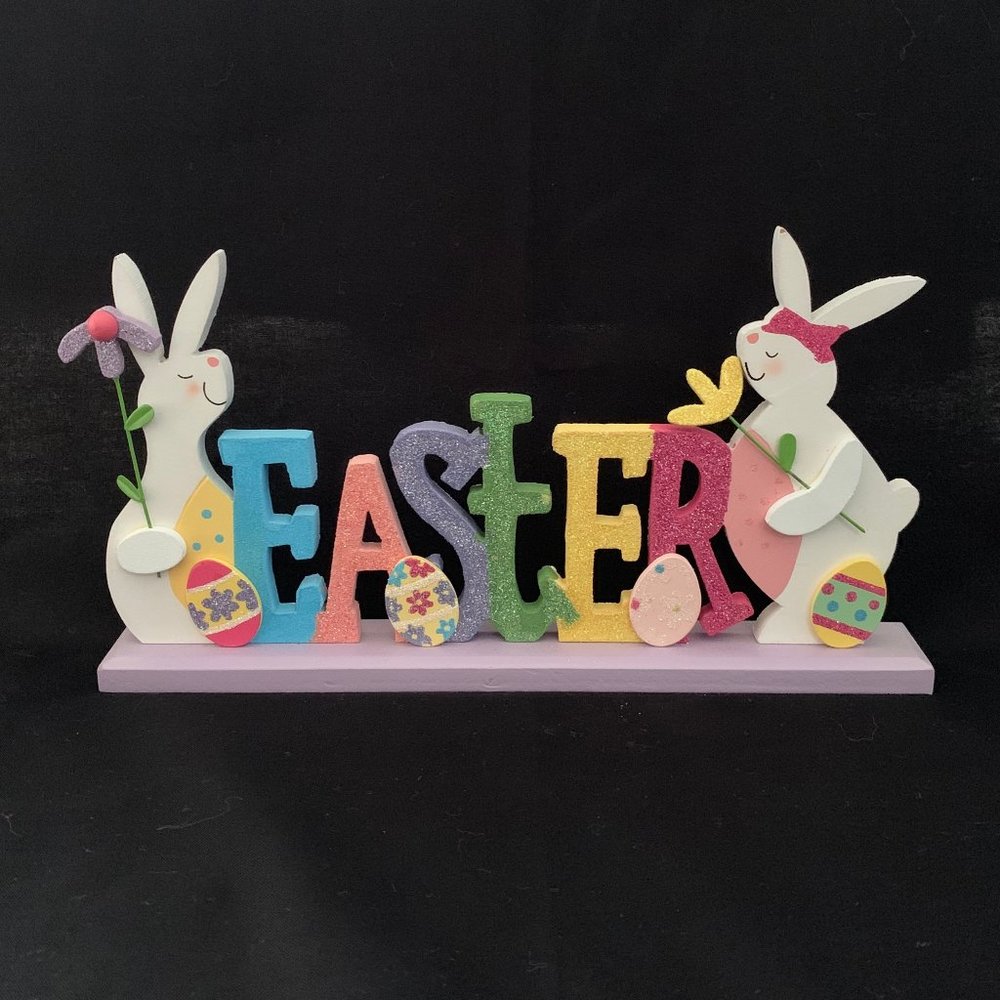 Wooden Easter Decor